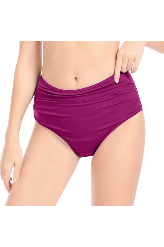 Panties for Women,Women Bikini High Waist Swimming Underwear Four Of Leak Proof Sanitary Napkins Menstrual Pants,Womens Underwear,Purple,XL