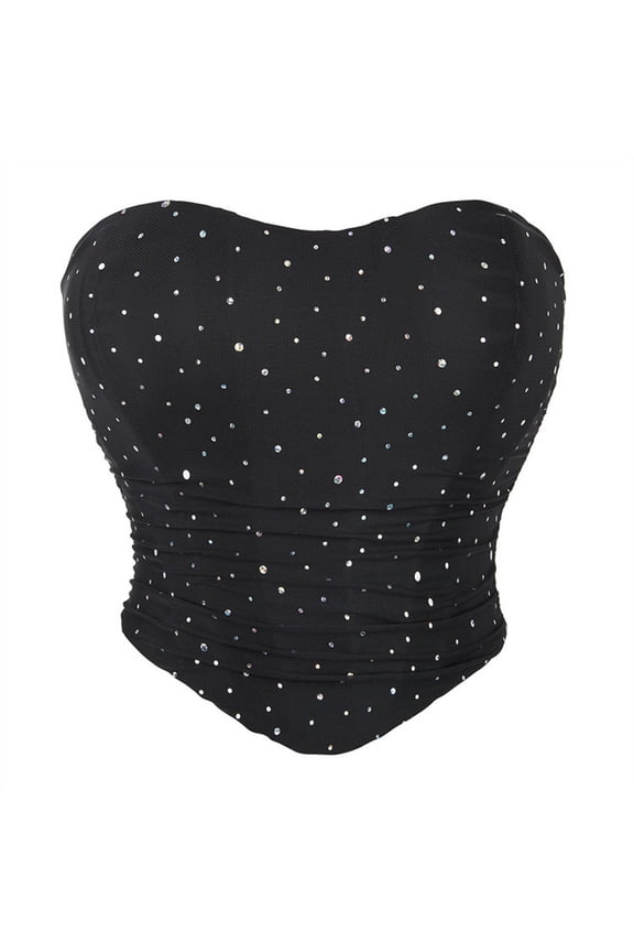 Shapewear for Women,Bustier Top for Women Shapewear Design Lace Accent Waist Shaping Push Up Support Bodysuit Lingerie for Silhouette Enhancing and Comfort,Black,L