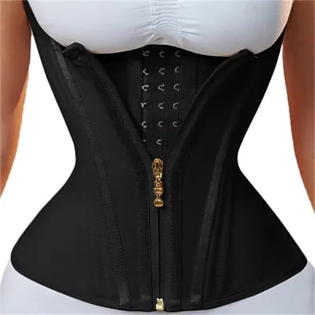 Xijirk Shapshe-Waist Shapewear for Women Tummy Control Girdle Workout Shapewear with Adjustable Shoulder Strap Black,Size XS