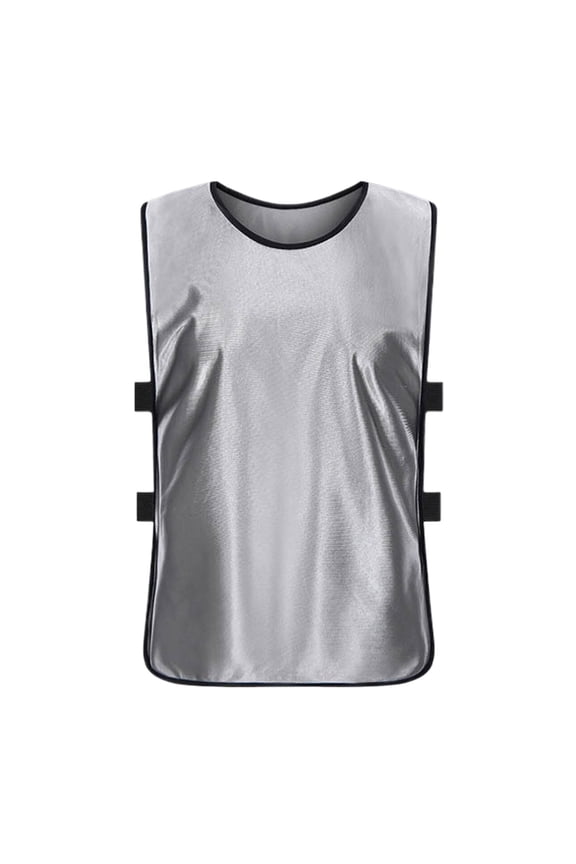 Tank Tops Men,Training Practice Vests Pinnies Scrimmage Style for Soccer Basketball Youth Adult Team Sports Sleeveless Top,Mens Tank Top,Silver,One Size