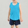 thumbnail image 1 of Xijirk Toddler Baby Solid Tank Top Summer Sleeveless Vest Undershirt for Boys Girls,12-18 Months, 1 of 4