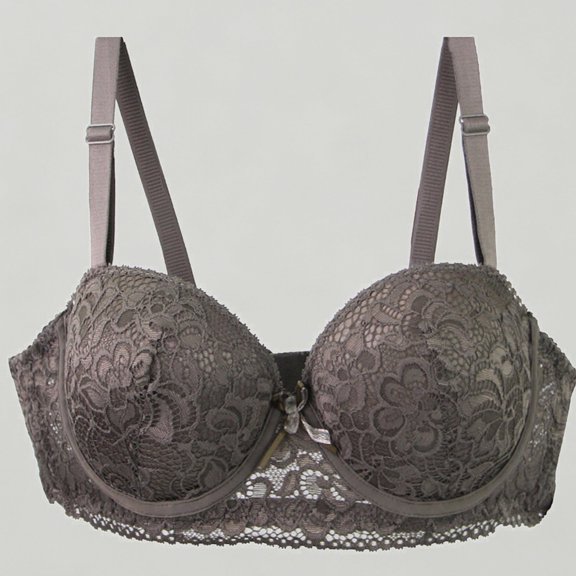 Xijirk Women Plus Size Bra Wide Side Band Underwire Lift Daily Bust Support Bra,90B