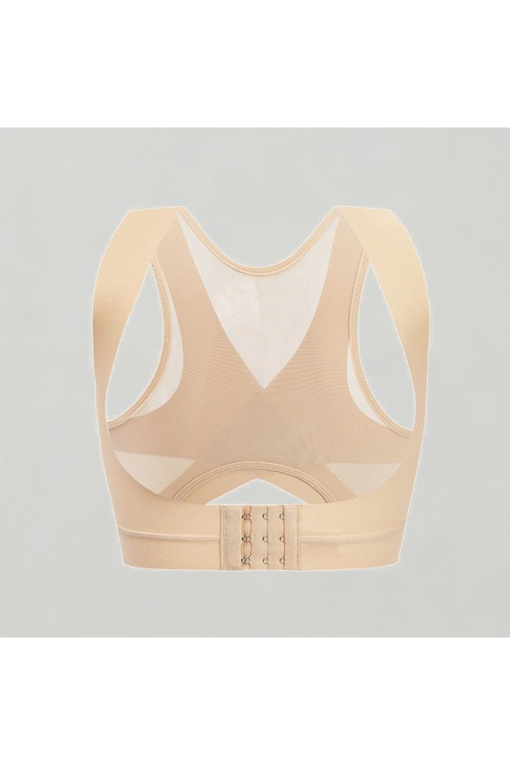 Xijirk Women Push Up Bra Triple Hook Full Coverage Underwire Casual Lingerie,M