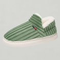 thumbnail image 1 of Xijirk Women's Cozy Winter Slippers Closed Back Vertical Ridged Flat Base Sole Indoor Slippers,11, 1 of 6