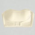 thumbnail image 1 of Xijirk Women's Strapless Backless Bandeau Bra Front Closure Seamless Push-Up Support for All-Day Wear,38, 1 of 4