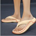 thumbnail image 1 of Xijirk Women's Summer Beach Flip Flops Toe Post Lightweight Soft Sole Sandals Casual Comfortable Slippers,44/45, 1 of 9