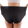 thumbnail image 1 of Xijirk Womens Underwear,High Waisted Underwear Panties Full Coverage Soft Comfortable Postpartum Plus Size Briefs Breathable Daily Wear,Panties for Women,Black,3XL, 1 of 5