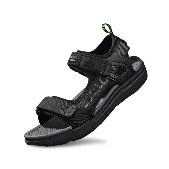 Xijirk Youth Summer Sandals (4-12Y): Breathable Open-Toe w/ Cushioned Footbed | Solid Color Casual Shoes for Everyday Play,Size 10-10.5 Years
