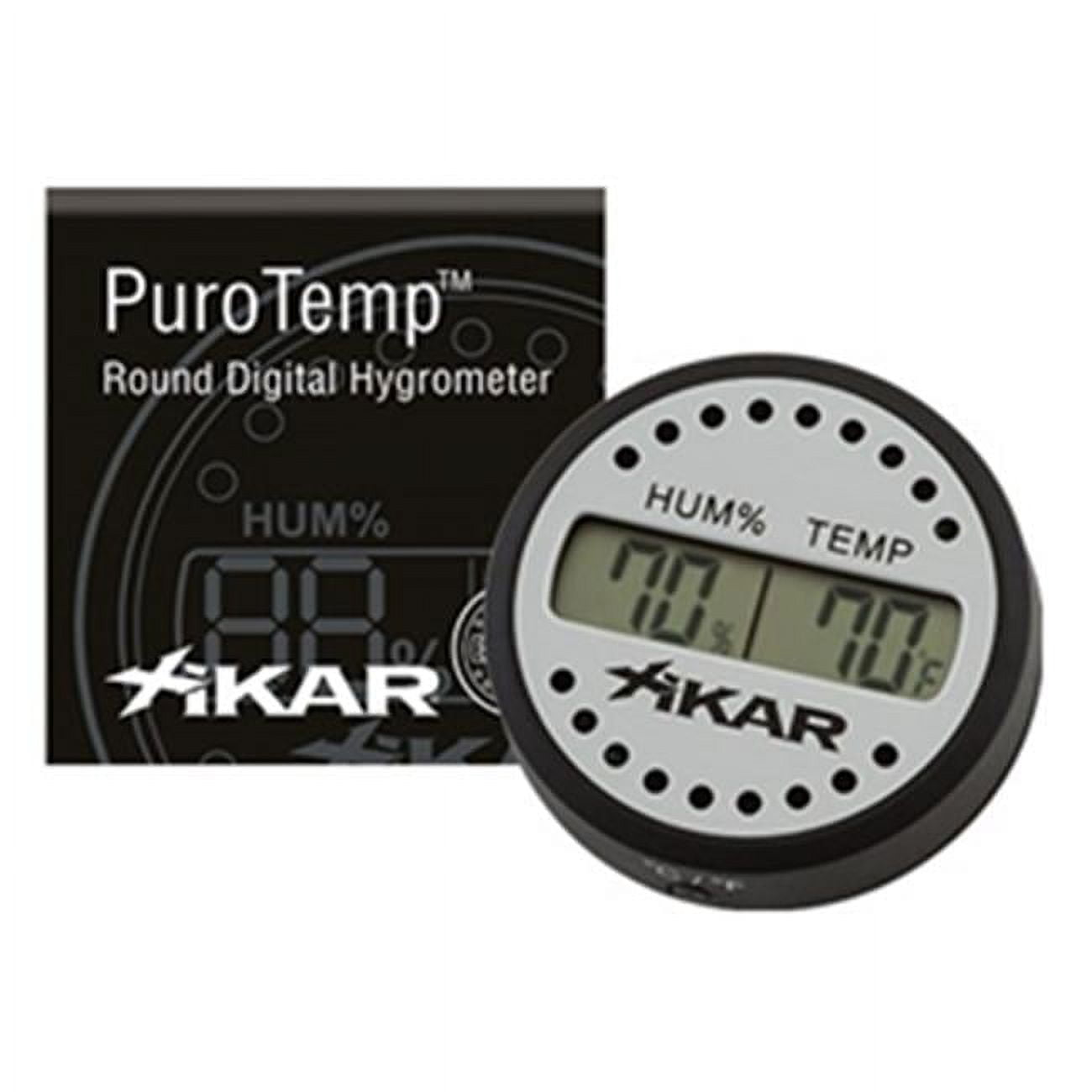 Xikar Digital Round Hygrometer