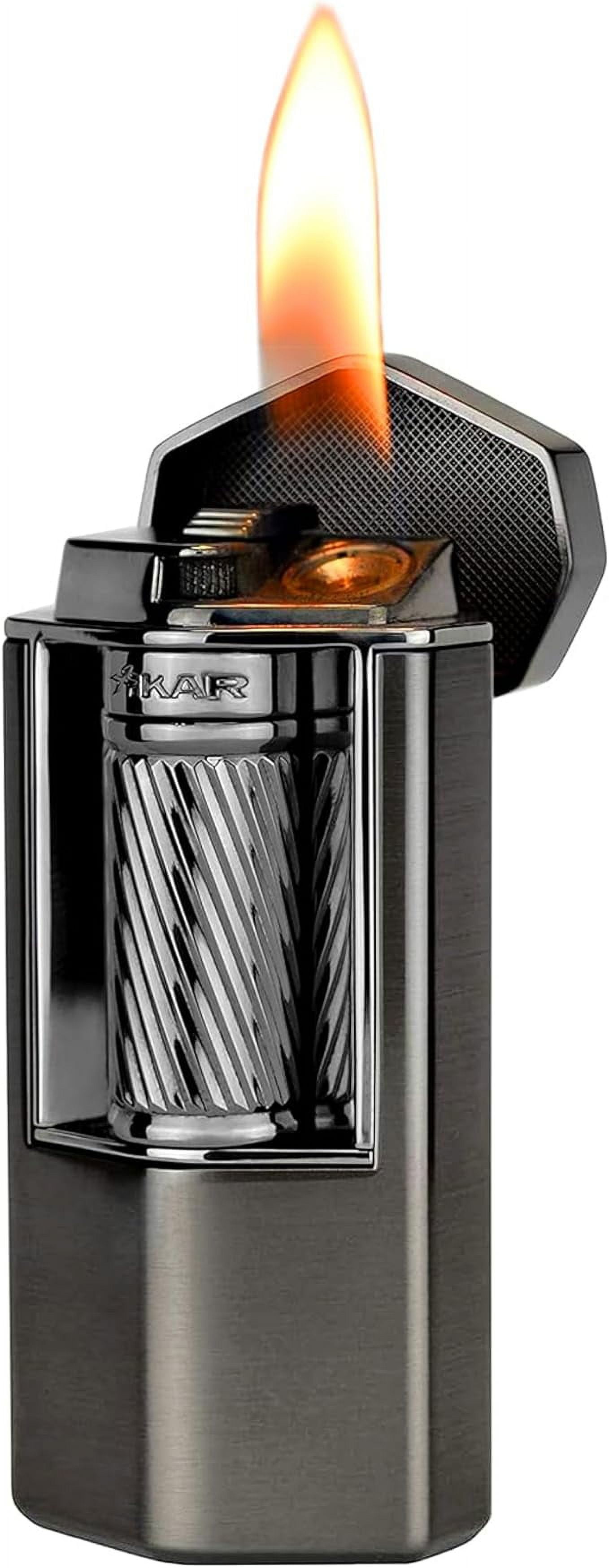 Xikar Meridian Triple Soft Flame Cigar Lighter, Gunmetal