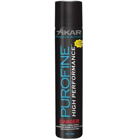 Xikar PUROFINE High Performance Premium Butane Lighter Fuel Refill for Lighters, High Altitude Formula, 1.9oz