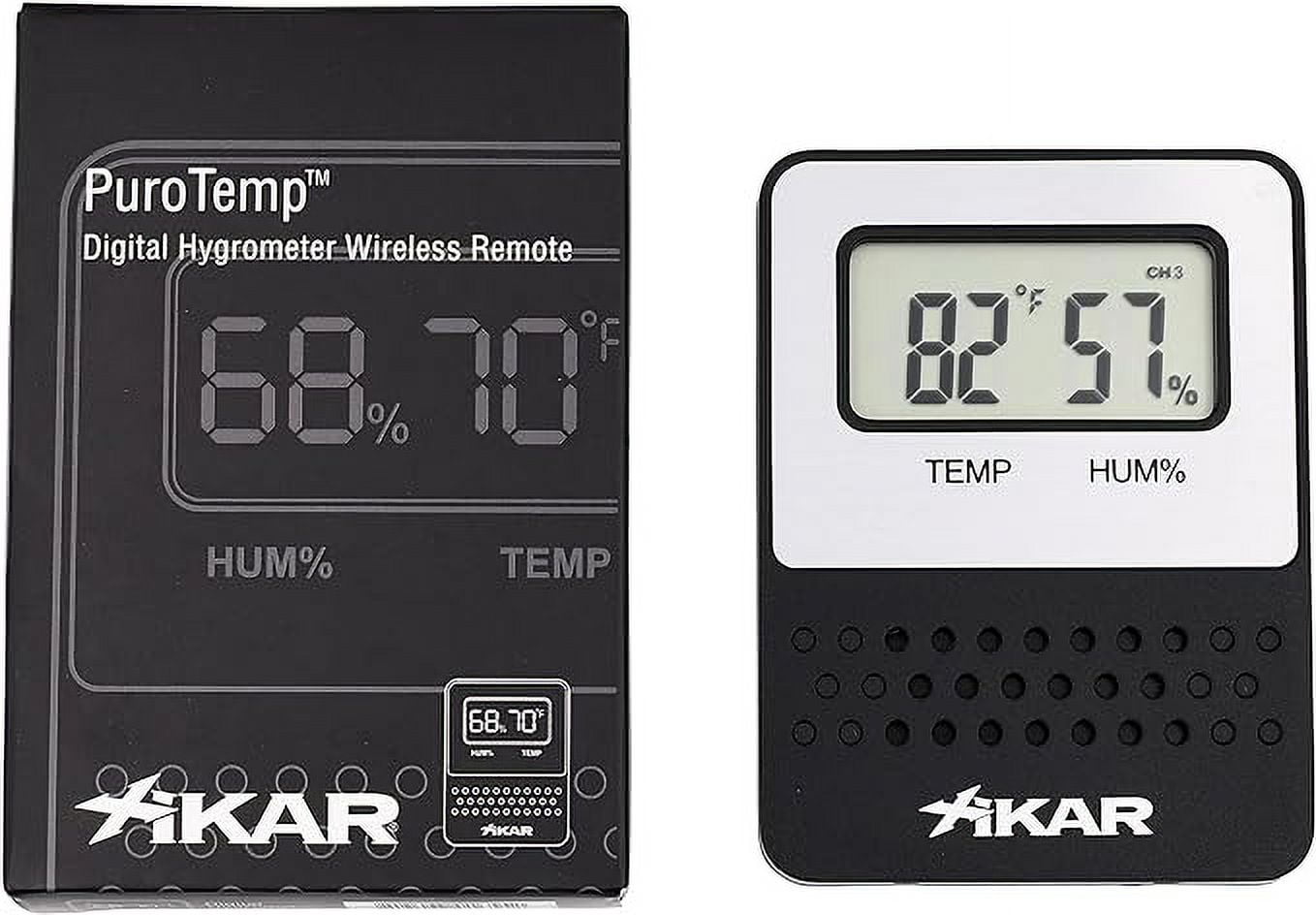 Xikar PuroTemp Wireless Hygrometer Remote Sensor