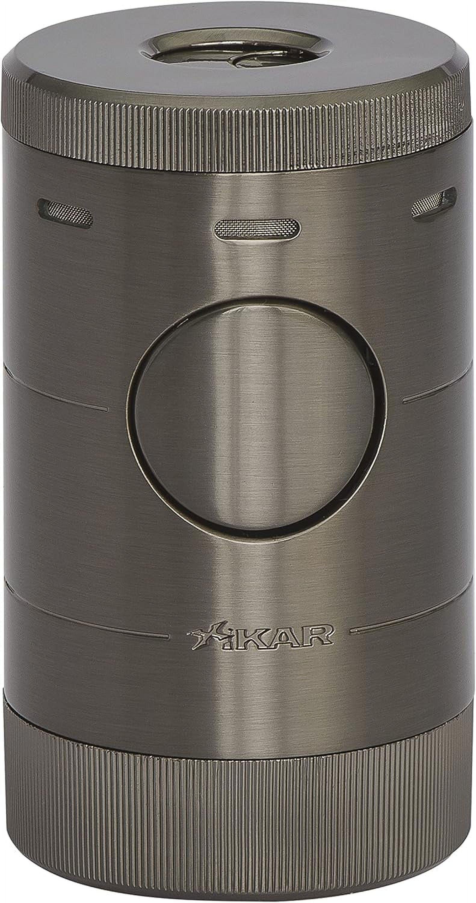 Xikar Volta Quad Flame Tabletop Lighter, High Performance, Camera