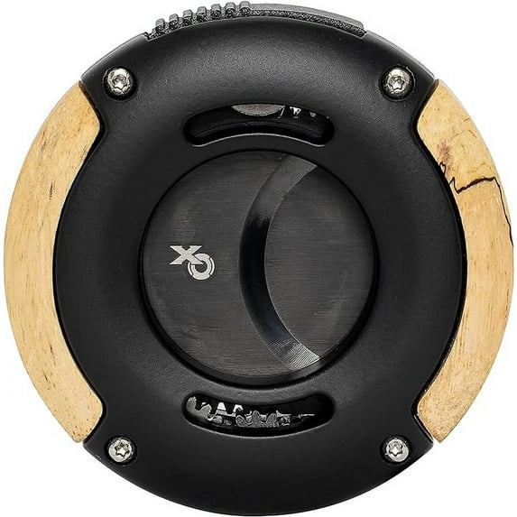 Xikar XO Double Guillotine Cutter, Dual Stainless Steel Blades, Tamarind