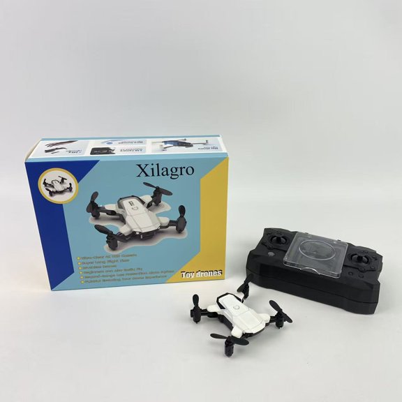 Xilagro Toy drones,Mini Drone for with 4K HD FPV Camera Remote Control Toys Gifts for Boys Girls with Altitude Hold, Headless Mode, One Key Start Speed Adjustment, 3D Flips 2 Batteries