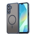 thumbnail image 1 of Xilaimi for Galaxy A17-5G Phone Case: Compatible for Samsung A175G Case ,【Mag-Safe Fit】 Frosted Translucent Soft-Touch Skin & Military-Grade Protection Funda para A 17,Girls Women,Blue, 1 of 7