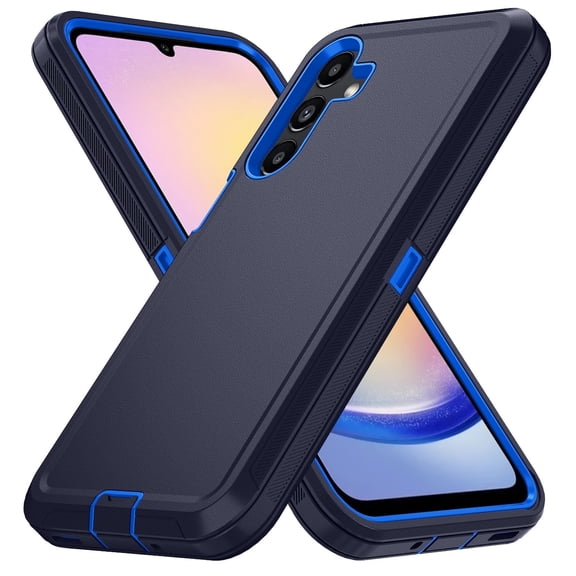 Xilaimitoo Compatible for Galaxy A16 5G Phone Case: Samsung Galaxy A16 5G 3 in 1 Full Body Shockproof, Heavy Duty Protection for A 16 5G, Blue