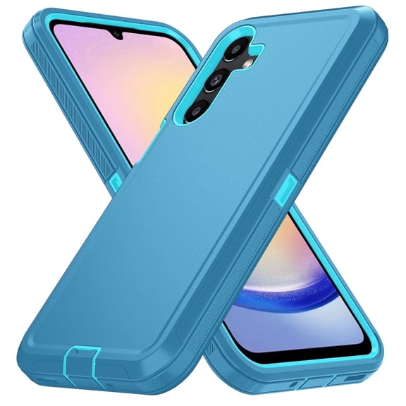 Xilaimitoo Compatible for Galaxy A16 5G Phone Case: Samsung Galaxy A16 5G 3 in 1 Full Body Shockproof, Heavy Duty Protection for A 16 5G, Teal