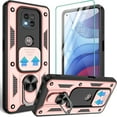 thumbnail image 1 of Xilaimitoo Phone Case for Moto G Power 2021, with Slide Camera Cover , 360 Full Body Military-Grade Phone Case with Kickstand for Moto G Power 2021, 1 of 7