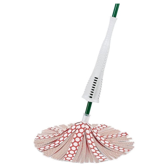 XilhXLy CV02000 WonderTwist Mop, Microfiber, Self-Wringing, 4/Pack