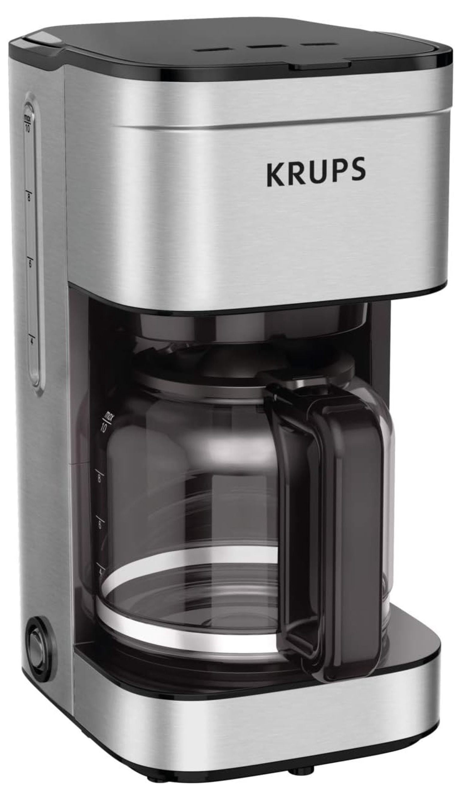 XilhXLy Simply Brew: Stainless Steel 10 Cup Coffee Maker, Dishwasher ...