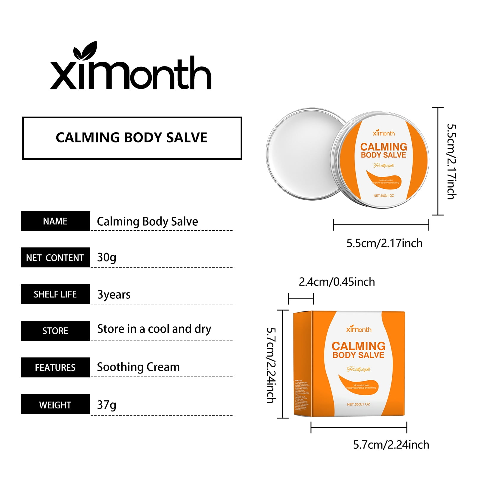 Ximonth Skin Care Cream Relieves Redness And Pain On Hands And Feet
