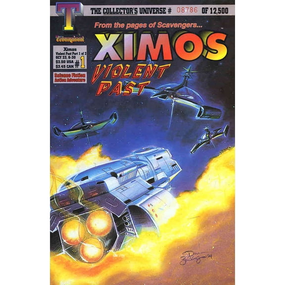 Ximos: Violent Past #1 VF ; Triumphant Comic Book