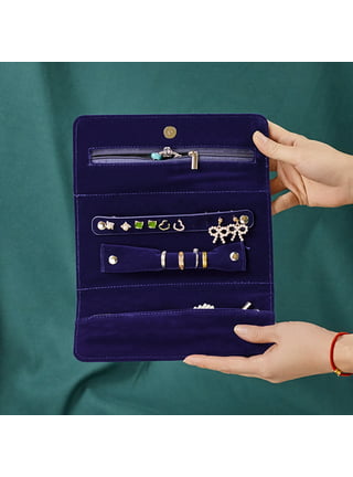 Travel Jewelry Organizer Case Foldable Jewelry Roll – KMEOSCH Jewelry
