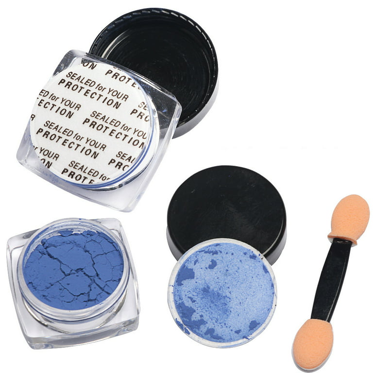 Xinyux Thermochromic Pigment Thermal Color Change Temperature Nail Art Gradient Powder, Blue
