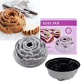 Xindewwl Rose Cake Pan Non Stick Heavy Duty Cake Pan For Christmas ...