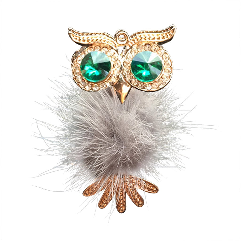 Xinduolei 1 PC Owl Car Air Clip Scent Aroma Car Accessories 3ml Car