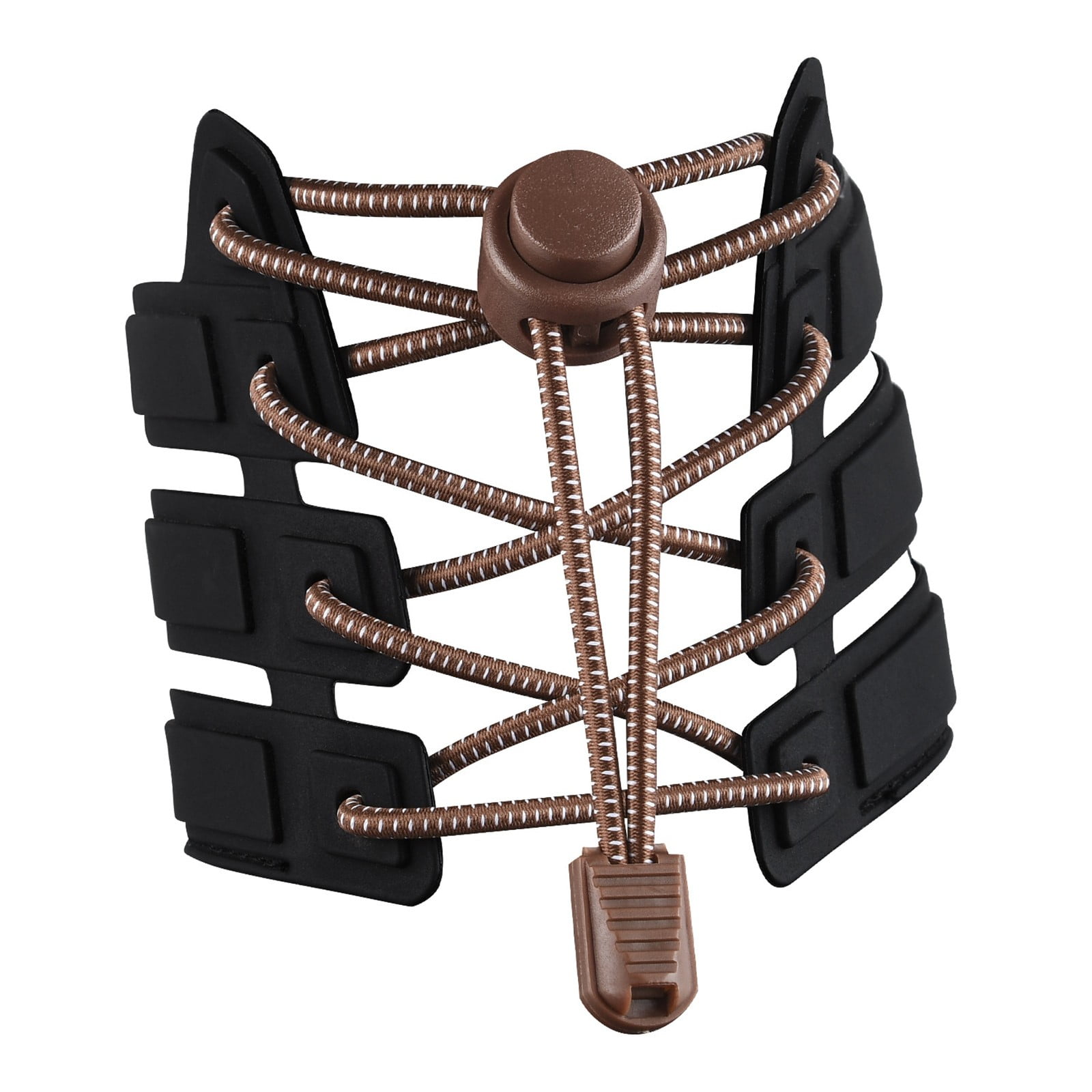 Xinduolei 1 Pair Adjustable Without Tie Lazy Shoelaces Upgraded Quick