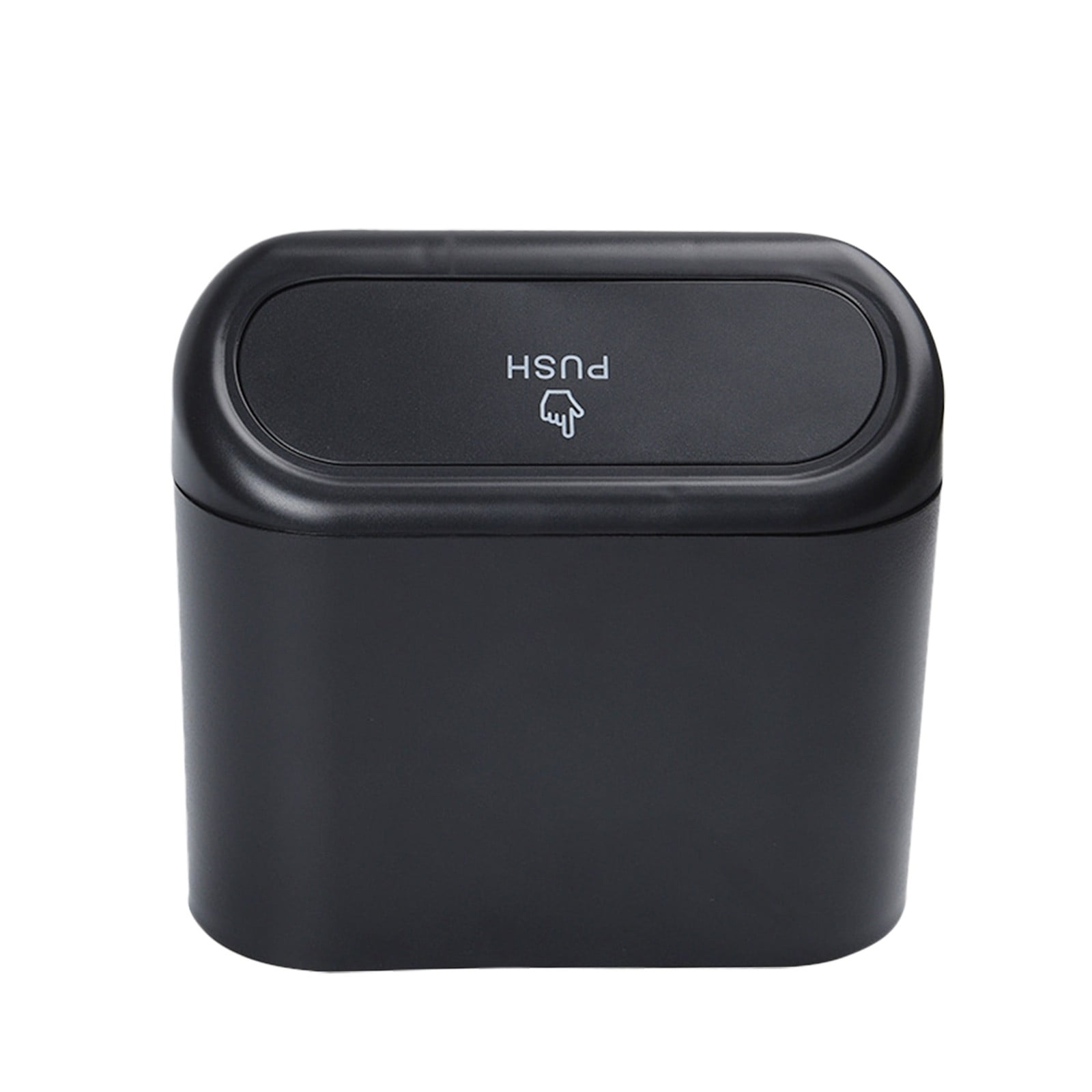 Xinduolei Car Can with Lid Mini Vehicle Car Dustbin Garbage Organizer