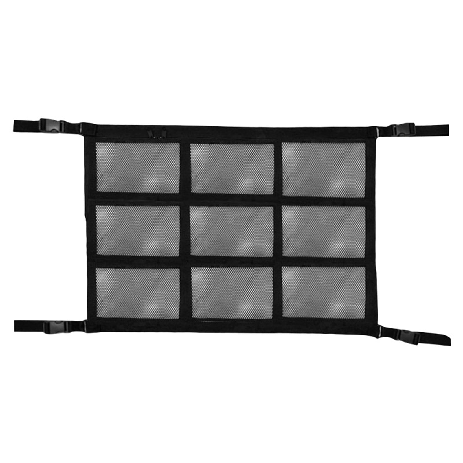 Xinduolei Car Ceiling Cargo Net Double Layer Car Roof Storage Organizer