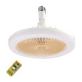 Xinduolei Ceiling Fan with Light Closed Thin Fan Light Ceiling Fan