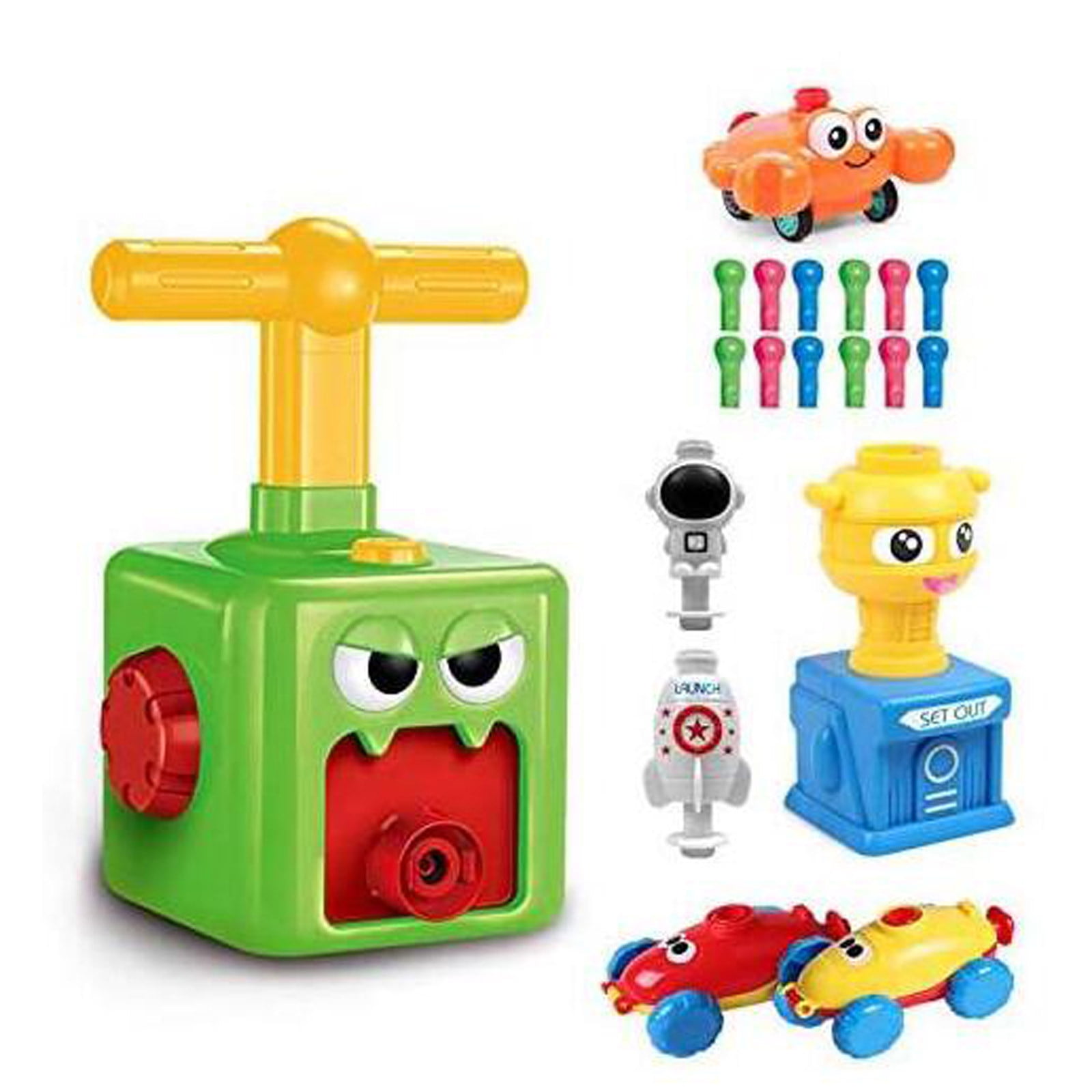 Xinduolei Children Inertial Power Car Science Experiment Toy Puzzle