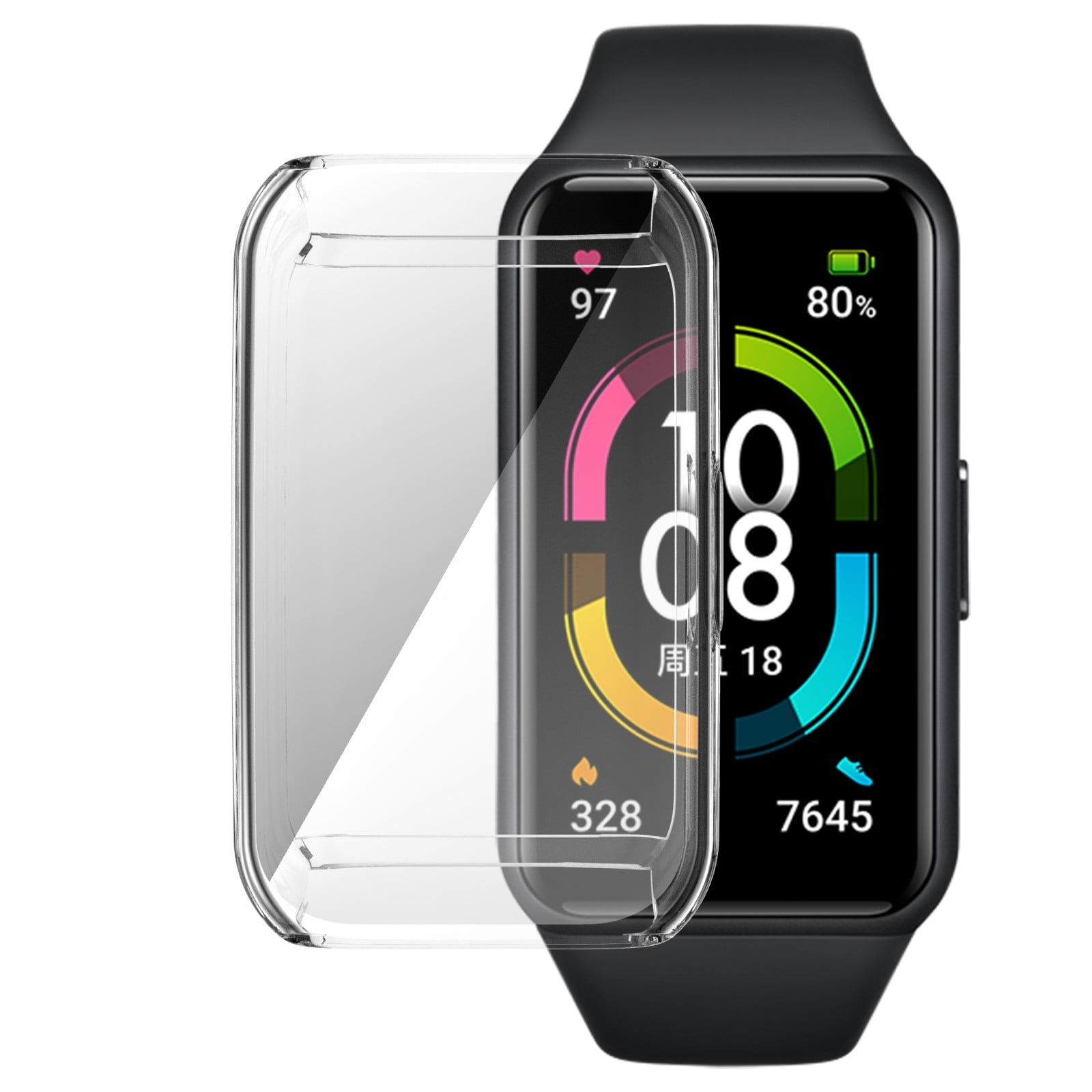 Xinduolei Compatible with Smartwatch Sense Protective TPU Material Film