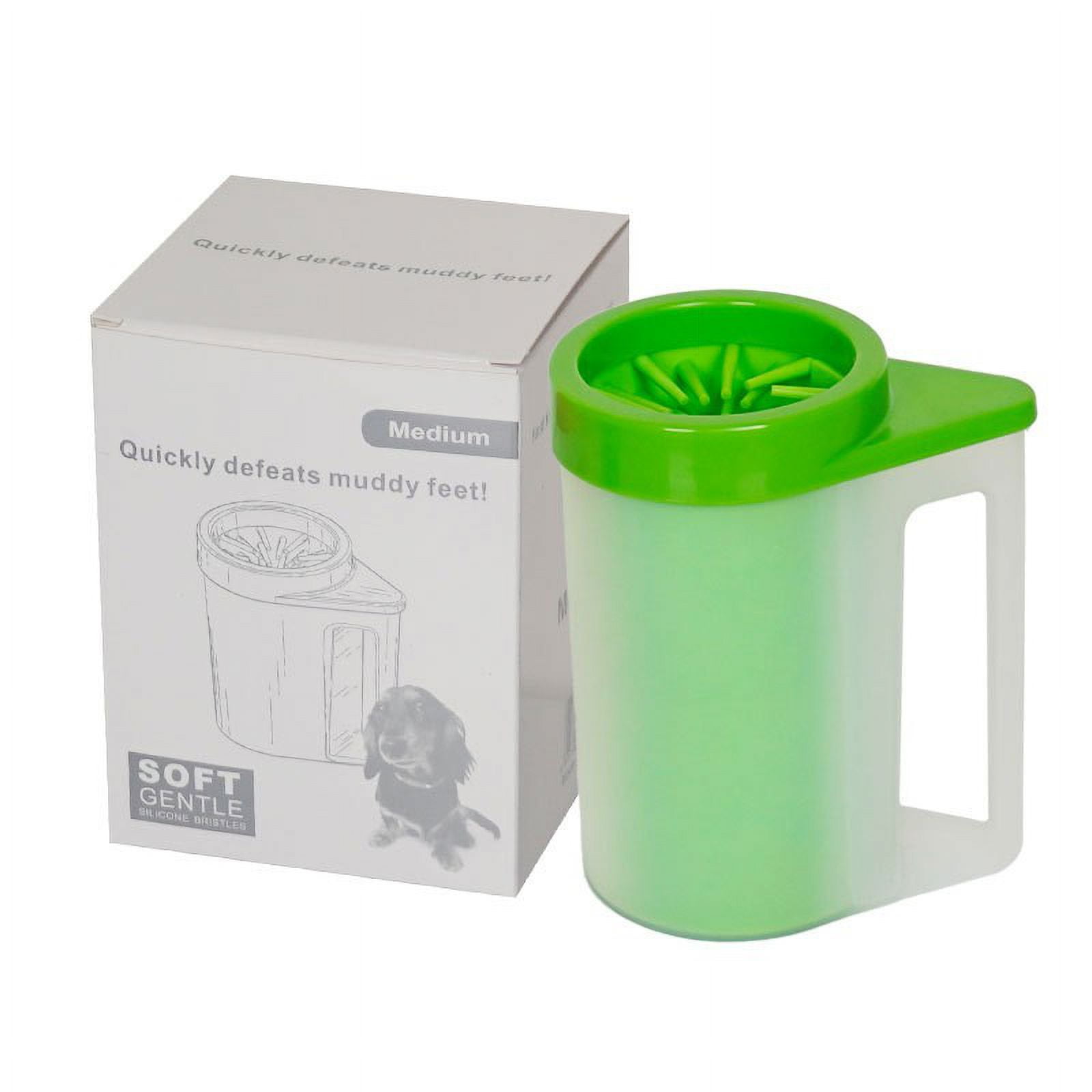 Xinduolei Dog Cleaner with Handle Portable Dog Washer Fast Clean Pet