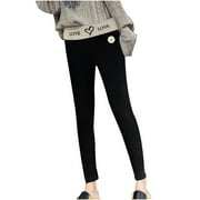 Xinduolei Fashion Casual Women Printed Ladies High Waist Keep Warm Long Pants Women's Thermal Underwear Bottoms Petite Thermal Underpants Mens Warm Long Thermal Long Underwear Women Thermal Underwear