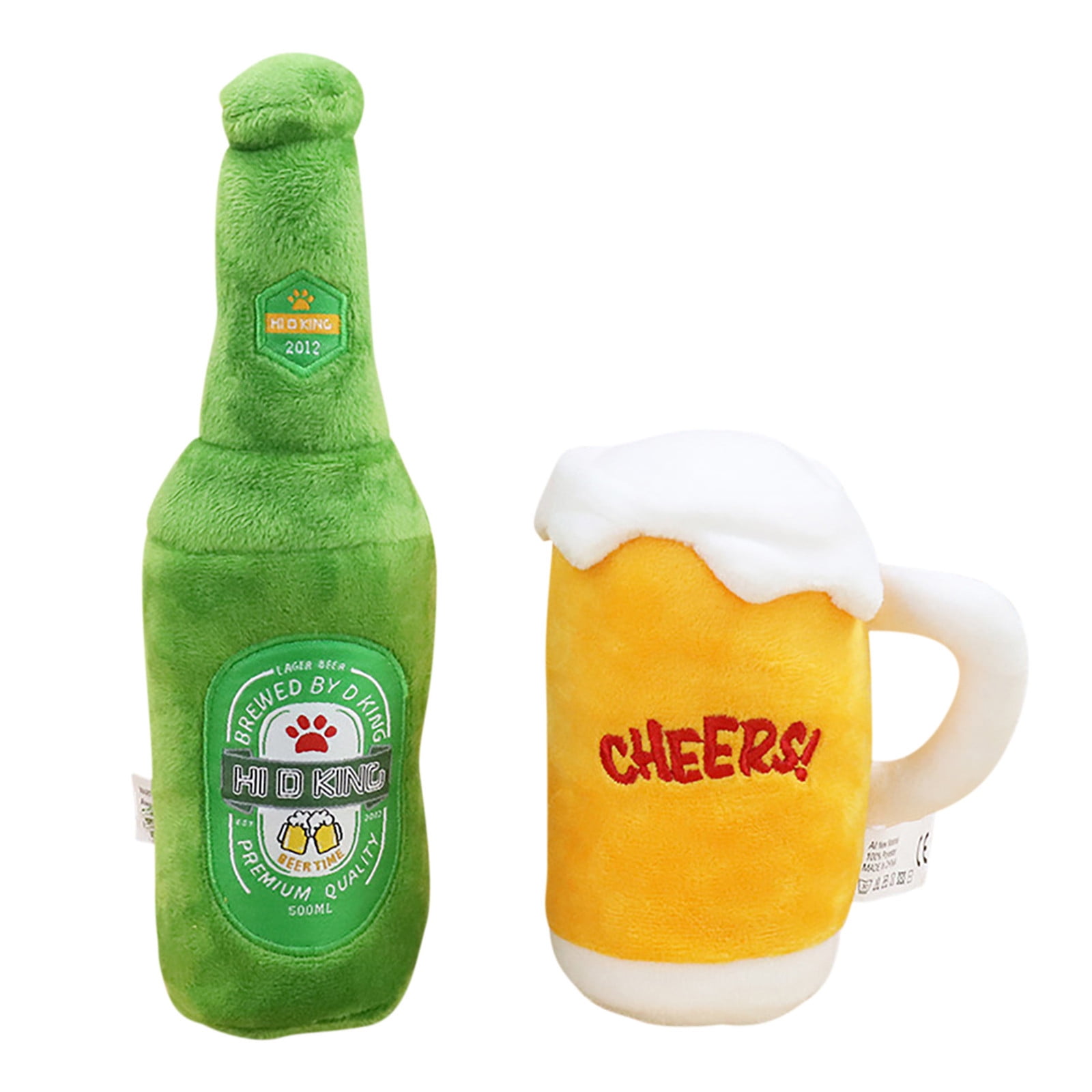 Xinduolei German Festival Bottle Cup Soft Toy Birthday Toy Large Rope