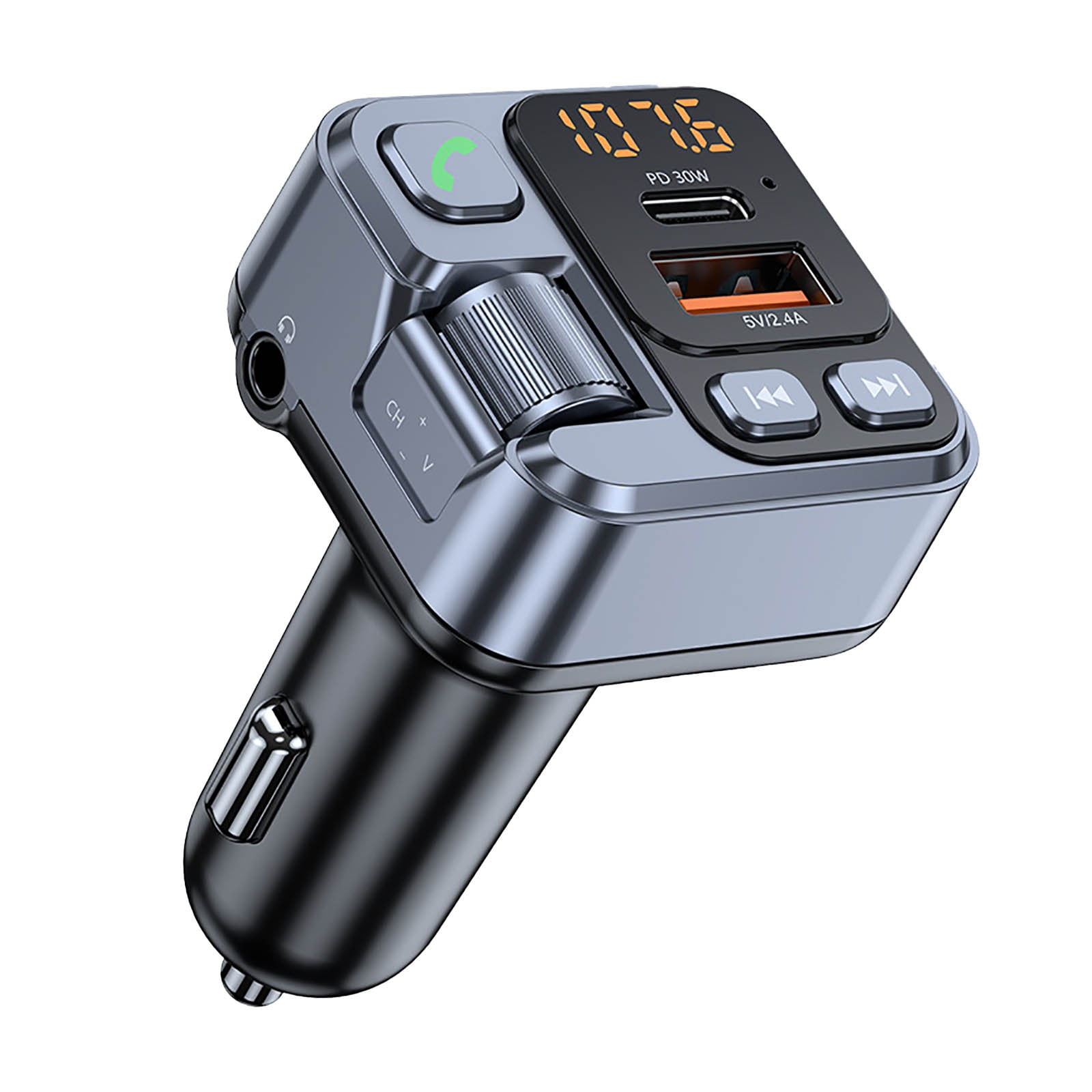 Xinduolei PD30W Car MP3 Bluet. ooth Hands F. ree FM Car Charger & MP3