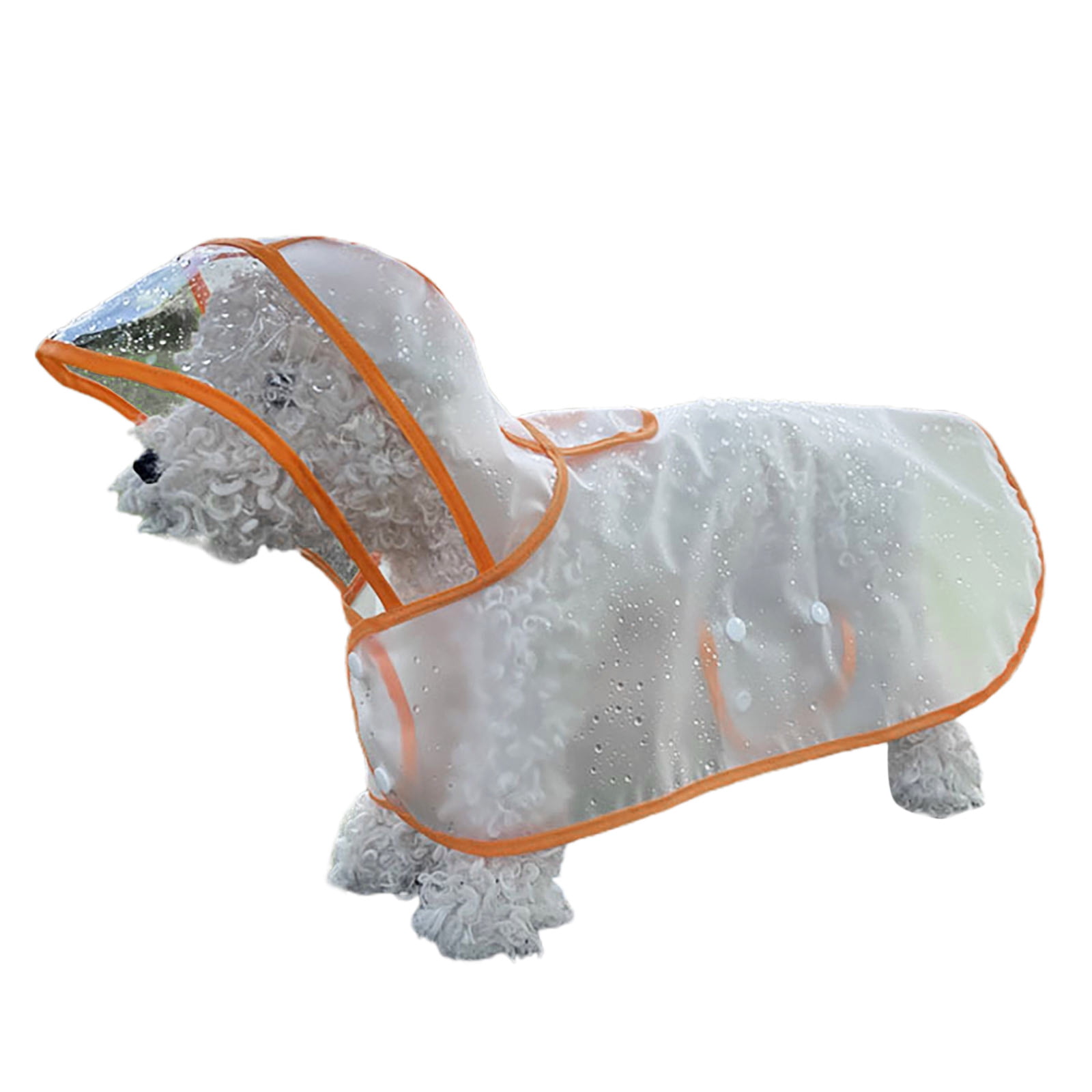 Xinduolei Pet Raincoat Cat Dog Rain Poncho Large And Small Dog Clothes