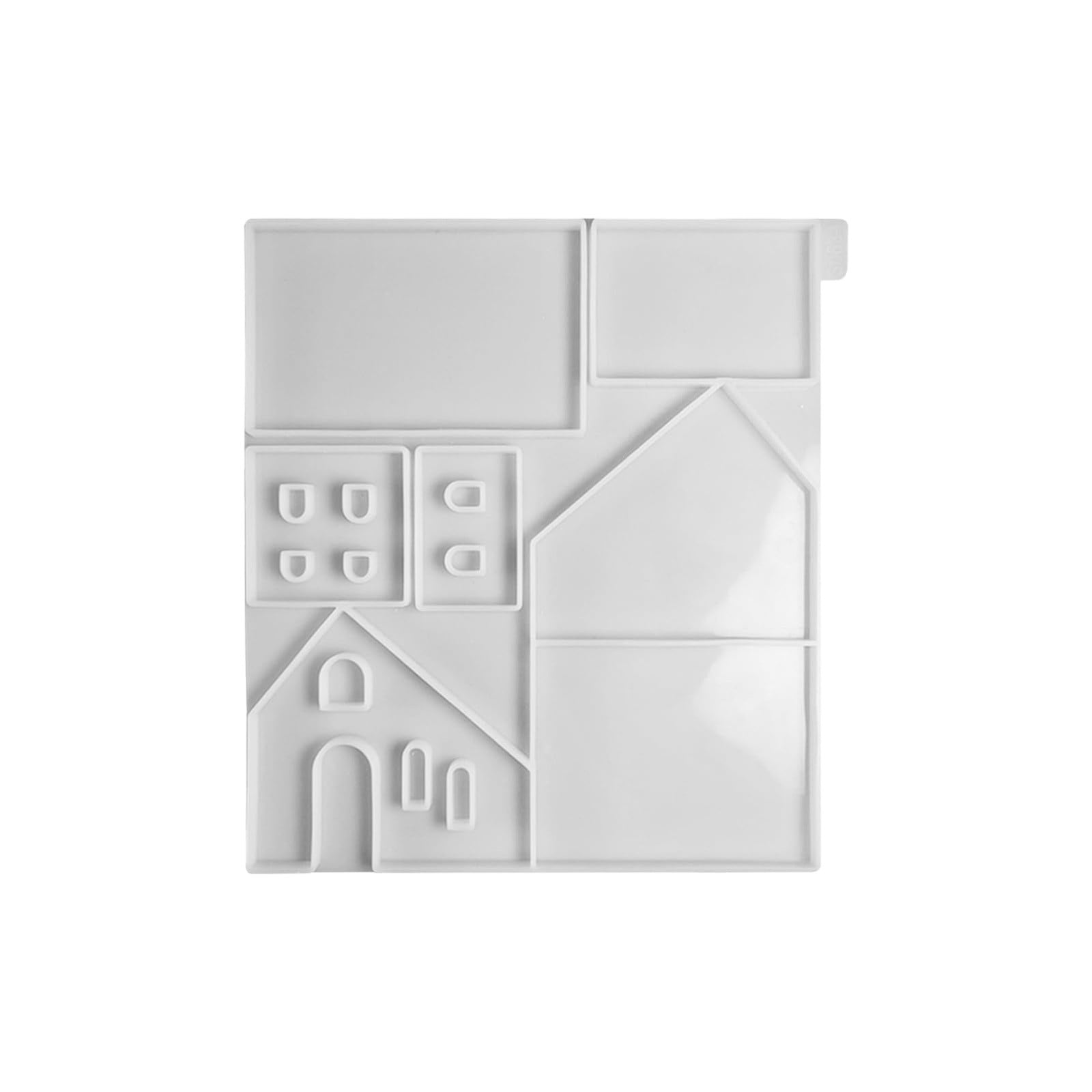 Xinduolei Slanted Roof Cement Gypsum DIY Silicone Silicone Mat for