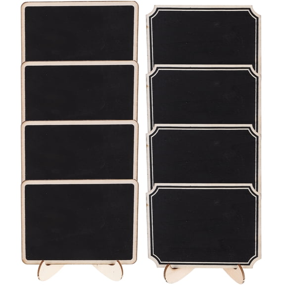 WEAVILUX blackboard signs Memo Boards Wood Displaying Information Families Menu Display 20pcs