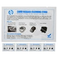 Xing 5Pcs Cleaning Card Card Reader Cleaner Reusable Credit Card