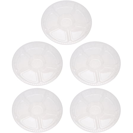 WEAVILUX Plastic Organizer -grid Design for Parties 5pcs