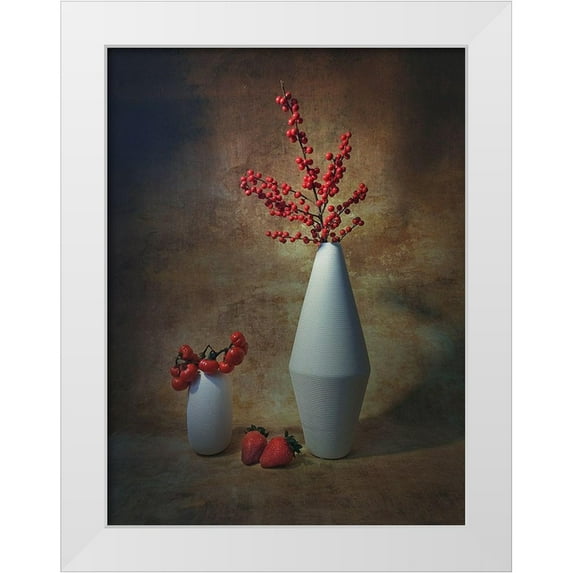 Xing, Liu 15x18 White Modern Wood Framed Museum Art Print Titled - AdCocae??