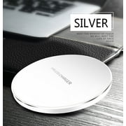 Xingbo 20W Qi Wireless Charging Pad For iphone Airpods Samsung Galaxy Silver