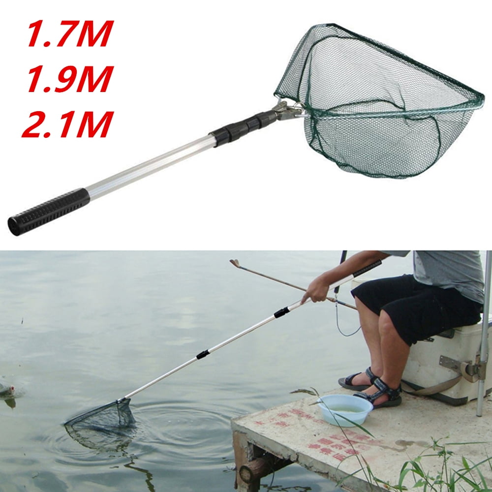 Herrnalise Kids Extendable Fishing Butterfly Insect Net Telescopic Handle  Toy Fishing Net 20cm 