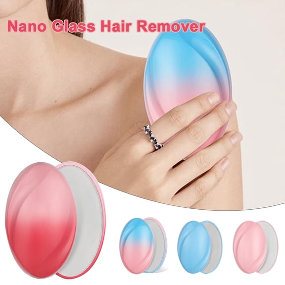 Xingbo Women Men Crystal Hair Eraser Remover Painless Physical Hair Removal Epilators Pink Gradient Blue